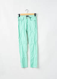 Jeans coupe slim taille basse taille basse vert CIMARRON femme