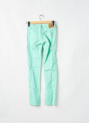 Jeans coupe slim taille basse taille basse vert CIMARRON femme