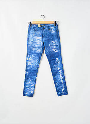 Jeans coupe slim stretch taille basse bleu CIMARRON femme