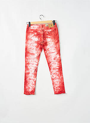 Jeans coupe slim taille basse taille basse rouge CIMARRON femme
