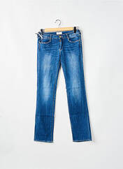 Jeans coupe droite bleu LE TEMPS DES CERISES pour femme seconde vue