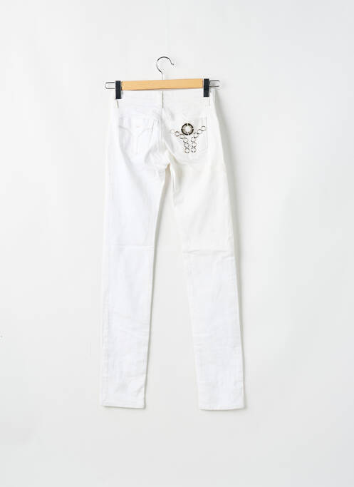 Jeans coupe slim blanc MISS SIXTY pour femme