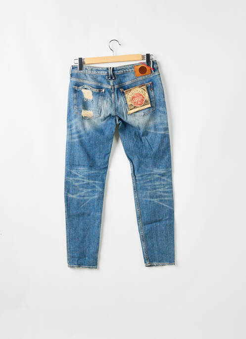 Jeans coupe slim bleu LE TEMPS DES CERISES pour femme