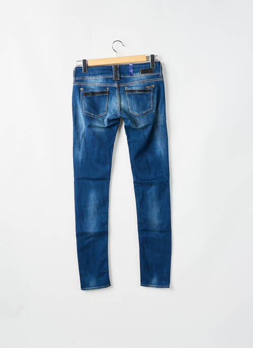 Jeans coupe slim bleu LE TEMPS DES CERISES pour femme