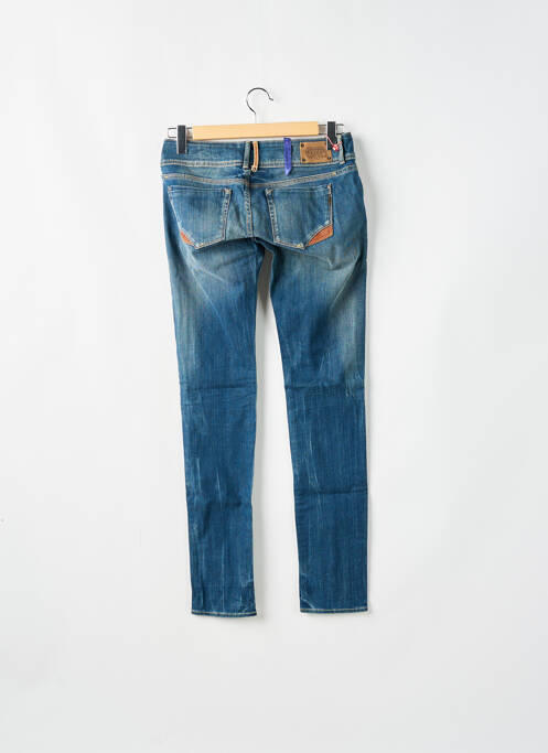 Jeans coupe slim bleu LE TEMPS DES CERISES pour femme