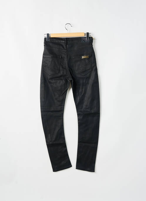 Jeans coupe slim noir LE TEMPS DES CERISES pour femme