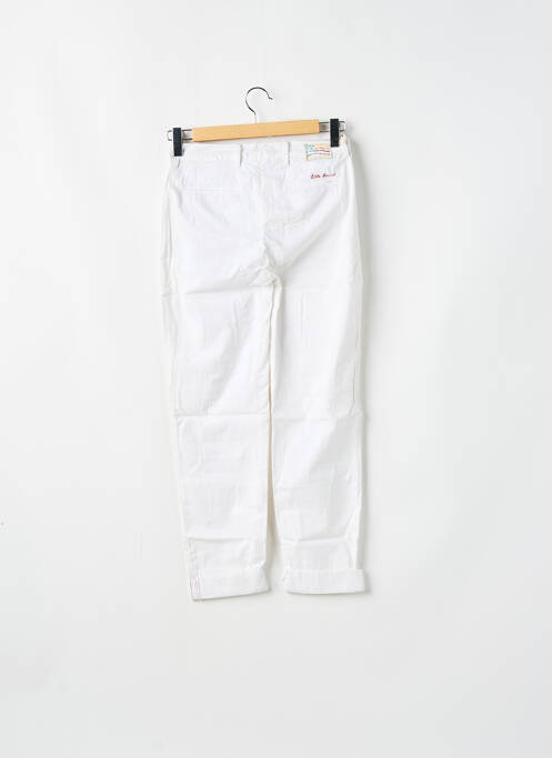 Pantalon chino blanc LITTLE MARCEL pour femme