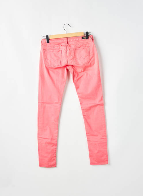 Pantalon slim rose LE TEMPS DES CERISES femme