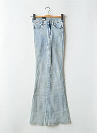 Jean coupe flare stretch taille haute bleu DR DENIM femme