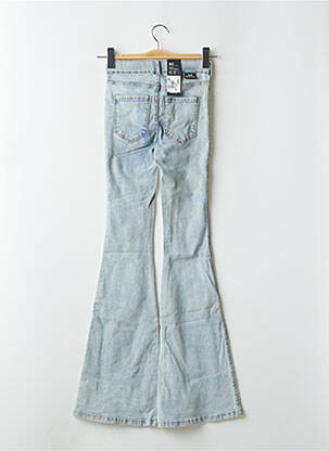 Jean coupe flare stretch taille haute bleu DR DENIM femme