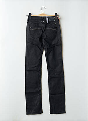 Jeans coupe droite stretch taille normale noir LE TEMPS DES CERISES femme