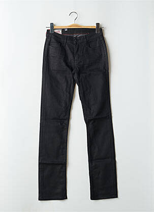 Jeans coupe droite stretch taille normale noir LE TEMPS DES CERISES femme
