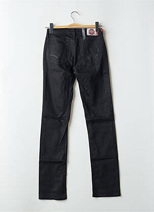 Jeans coupe droite stretch taille normale noir LE TEMPS DES CERISES femme