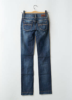 Jeans coupe droite stretch taille normale bleu TEDDY SMITH femme