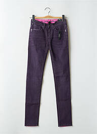 Jeans skinny taille normale taille normale violet ONE GREEN ELEPHANT femme