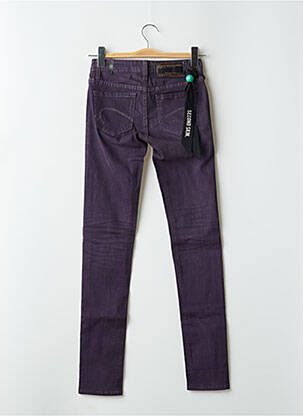 Jeans skinny taille normale taille normale violet ONE GREEN ELEPHANT femme