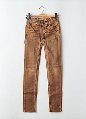 Jeans skinny taille normale taille normale orange ONE GREEN ELEPHANT femme