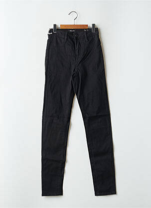 Jeans skinny taille haute taille haute noir TEDDY SMITH femme