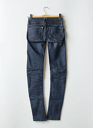 Jeans skinny tissage brut taille basse bleu G STAR femme