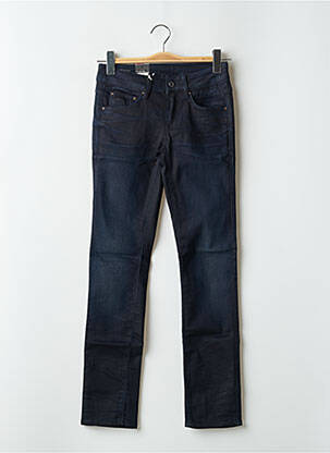 Jeans coupe droite stretch taille normale bleu G STAR femme