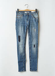 Jeans skinny taille normale taille normale bleu REIKO femme