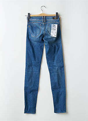 Jeans skinny stretch taille basse bleu LE TEMPS DES CERISES femme