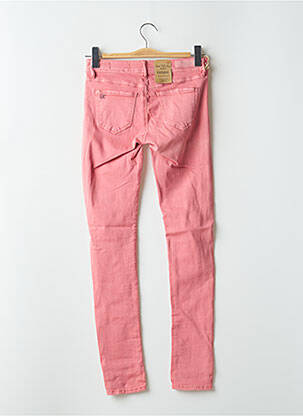 Jeans skinny taille normale taille normale rose KAPORAL femme