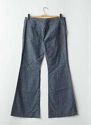 Pantalon flare taille basse taille basse bleu TIM BARGEOT femme
