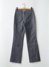 Jeans bootcut taille haute taille haute gris TWO ANGLE femme