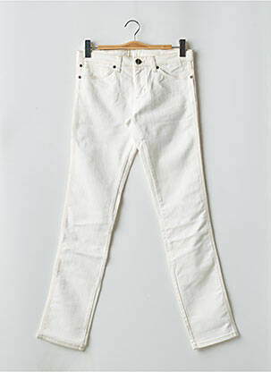 Jeans coupe droite taille basse taille basse blanc WRANGLER femme