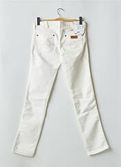 Jeans coupe droite blanc WRANGLER pour femme seconde vue