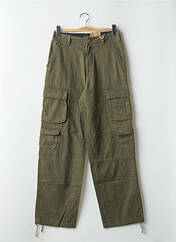 Pantalon cargo vert WEARFIRST pour femme seconde vue