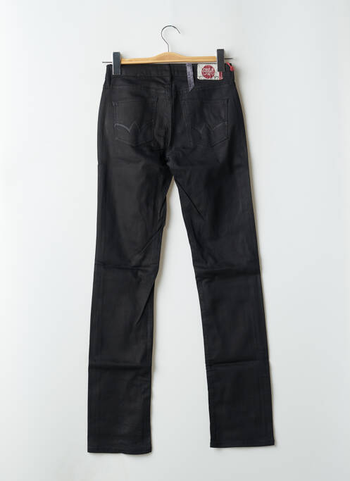 Jeans coupe droite stretch taille normale noir LE TEMPS DES CERISES femme