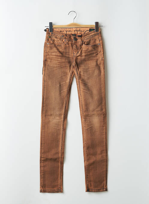 Jeans skinny taille normale taille normale orange ONE GREEN ELEPHANT femme