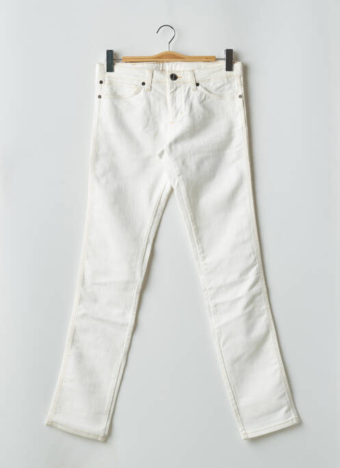 Jeans coupe droite blanc WRANGLER pour femme