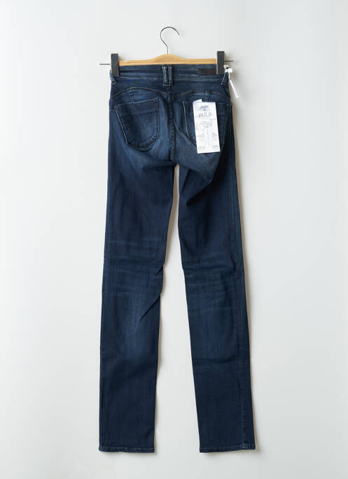 Jeans coupe droite bleu LE TEMPS DES CERISES femme