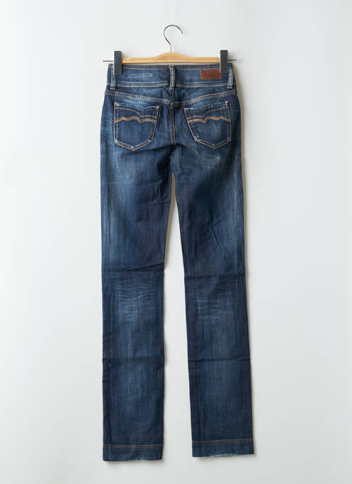 Jeans coupe droite bleu TEDDY SMITH pour femme