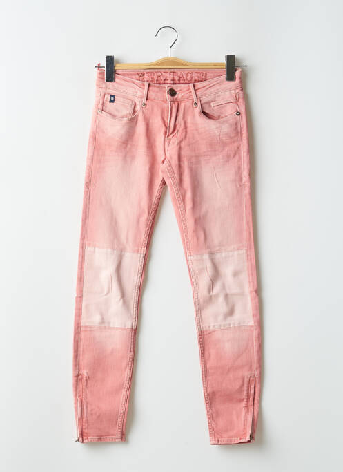 Jeans skinny rose LE TEMPS DES CERISES pour femme