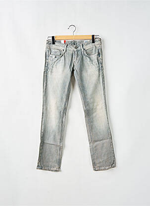 Jeans coupe droite stretch taille basse gris G STAR femme