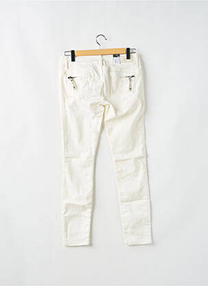 Jeans skinny stretch taille basse blanc G STAR femme
