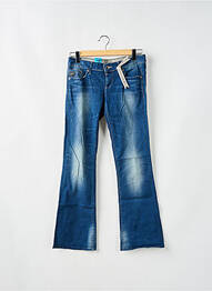 Jeans bootcut stretch taille basse bleu G STAR femme