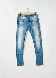 Jeans skinny stretch taille basse bleu G STAR femme