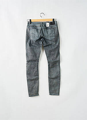 Jeans skinny stretch taille basse gris G STAR femme