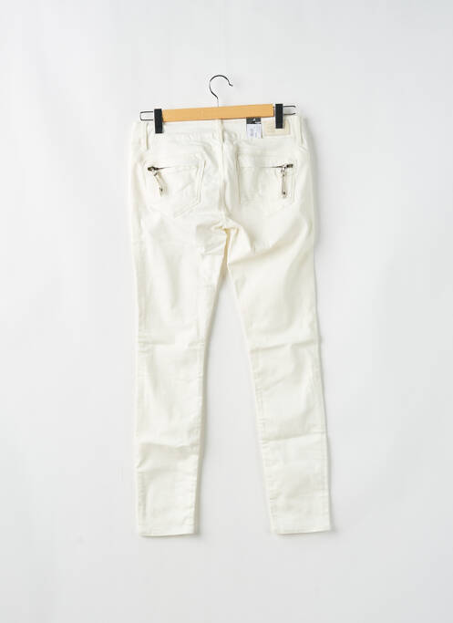 Jeans skinny stretch taille basse blanc G STAR femme