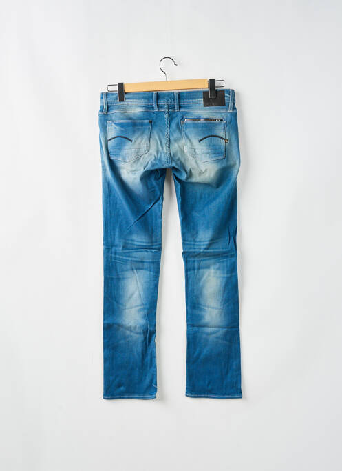 Jeans coupe droite bleu G STAR pour femme