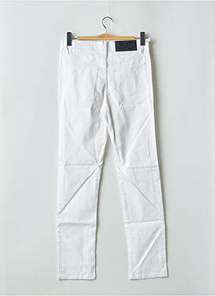 Pantalon slim tissage popeline taille normale blanc CHEAP MONDAY femme