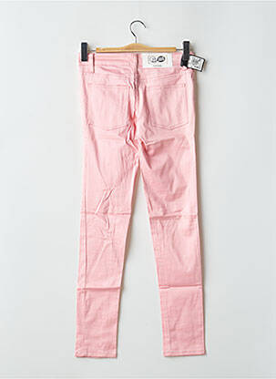 Pantalon slim taille basse taille basse rose CHEAP MONDAY femme
