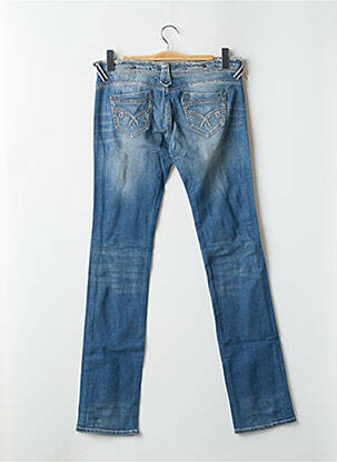 Jeans coupe droite stretch taille basse bleu KAPORAL femme