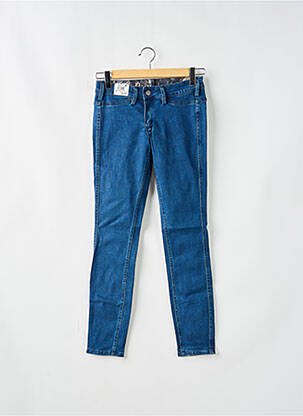 Jeans coupe slim stretch taille normale bleu KLSH femme