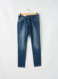 Jeans coupe slim tissage brut taille normale bleu PEPE JEANS femme
